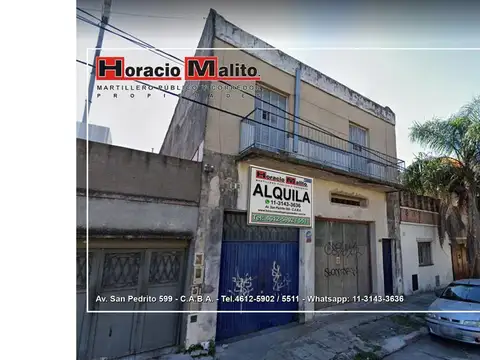 Excelente Galpón de 2 plantas en Alquiler (opción a compra)