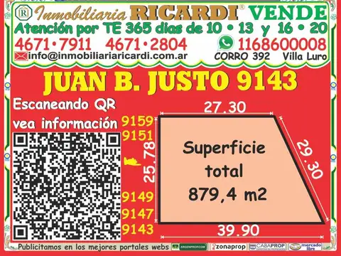 Juan B Justo 9143