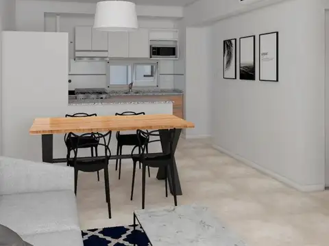 Departamento 1 Dormitorio Opción con terraza o Patio Exclusi