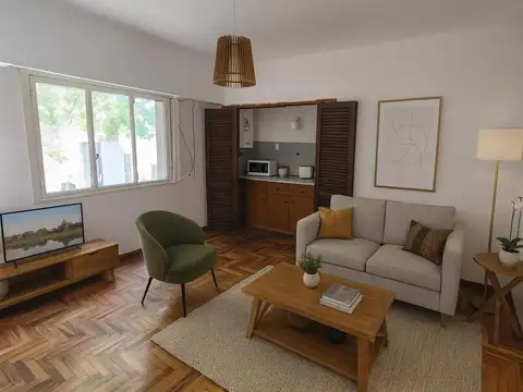 1 amb. - 2° por escalera - luminoso.-