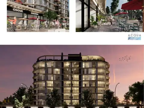 Departamento en venta en Acqua Pinamar con financiación. Entrega 2026.
