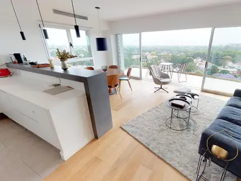 Venta de departamento 3 ambientes en torre NILA