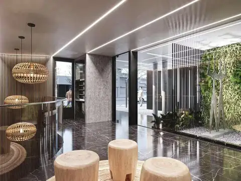 Departamento 2 ambientes con 2 baños