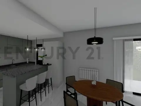 Depto Tipo Casa en Venta con 2 cocheras
