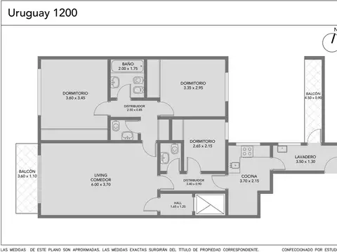 Departamento en Venta en Recoleta, USD 250.000