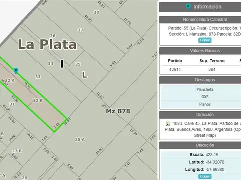 Terreno en Venta de 300,0 m2