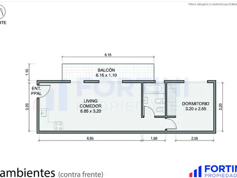 Departamento en Venta en Villa Ballester, USD 115.000