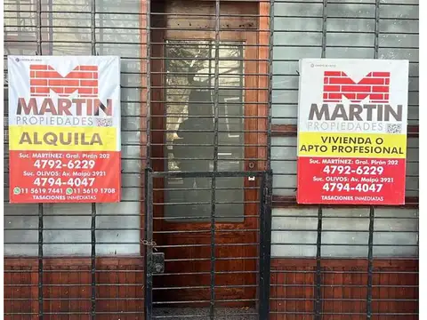 Oficina/Depósito en Alquiler - Martinez