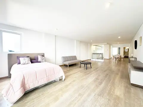 Departamento en venta en Barrio Martin, Rosario Amplio Loft c/cochera simple y baulera