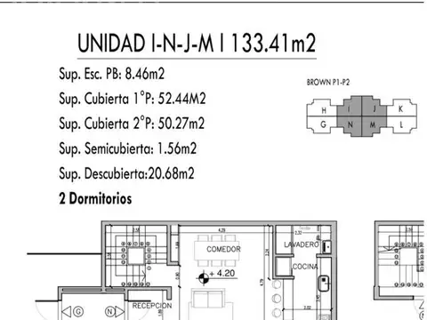 Casa 4 ambientes con 3 baños