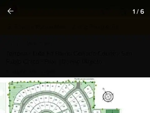 Terreno en Venta en Countries y Barrios Cerrados en Presidente Derqui, USD 43.500