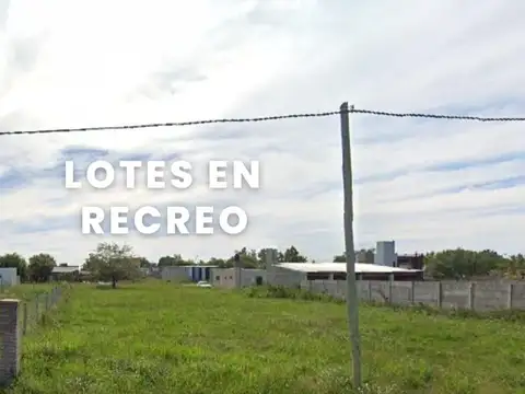 3 TERRENOS EN RECREO, BARRIO LAS MERCEDES