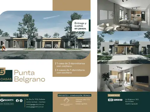 Casa en PH de 1 y 2 dormitorios