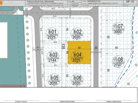 Terreno en Venta en Pergamino, USD 81.000