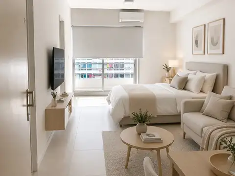 Monoambiente como a Estrenar con Balcón en Venta – Excelente Ubicación y Seguridad 24 hs