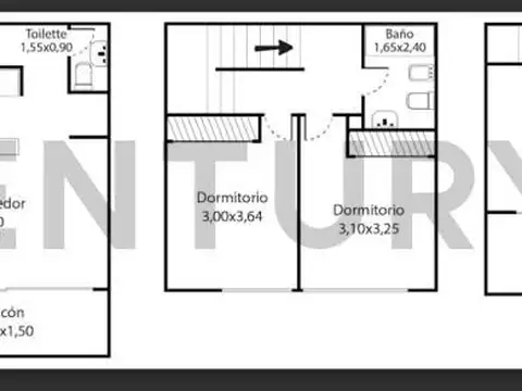 Departamento 4 ambientes con 3 baños