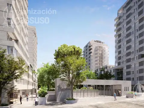 Departamento Monoambiente con 1 baño