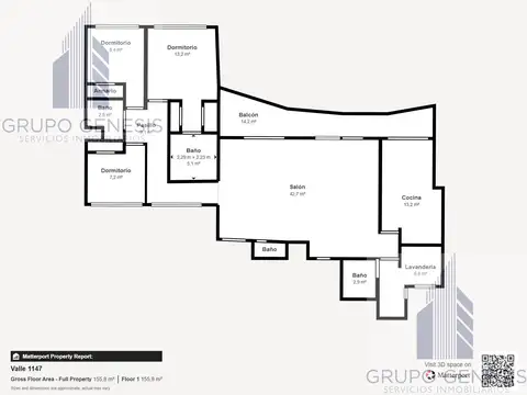 Departamento en Venta de 3 dormitorios
