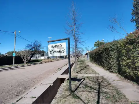 Venta terreno Barrio Cerioni