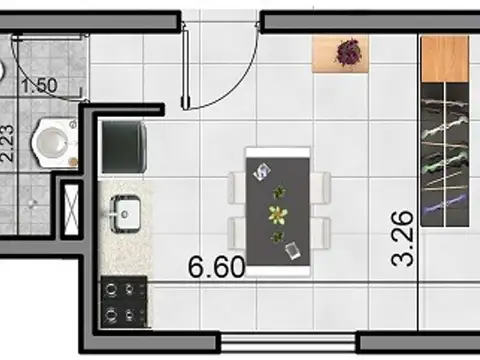Departamento en Venta Apto profesional