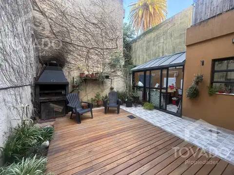 PH 3 ambientes en Villa Crespo! Muy luminoso con patio privado!