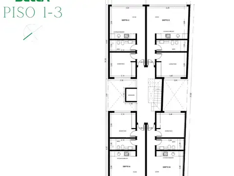 Departamento en Venta de 2 ambientes