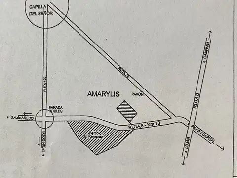 Terreno en Venta en Amarylis, USD 29.000
