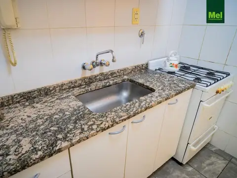 Departamento 2 ambientes con 1 baño
