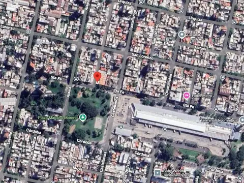 Terreno en Venta 8,66  mts Fondo