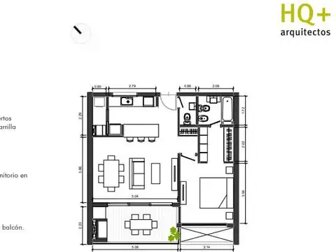 Departamento en Venta con 1 cocheras