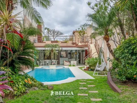 ESPECTACULAR CASA - VENTA - 7 AMBIENTES - JARDIN - PISCINA - QUINCHO - TERRAZAS - BELGRANO R