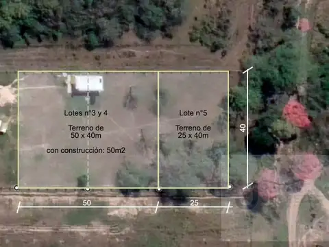 Terreno en Venta de 1000,0 m2