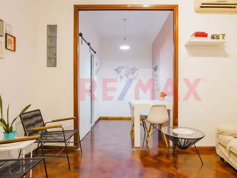 Departamento 2 ambientes con 1 baño