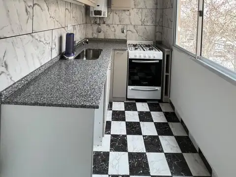Departamento 2 ambientes con 1 baño