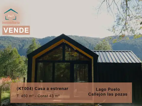 (KT004) -Lago Puelo- Casa a estrenar