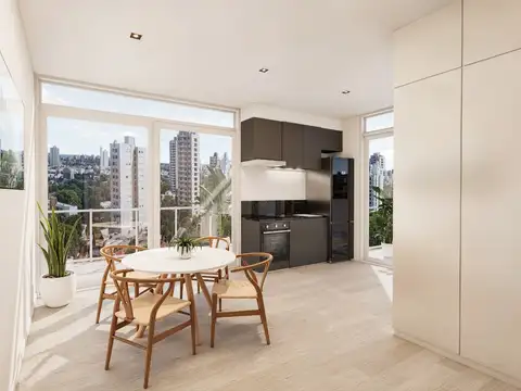 Departamento 2 ambientes con 1 baño