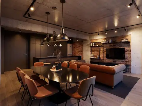 Venta | Departamento | 2 Dormitorios | Rosario | Pichincha | Amenities en terraza