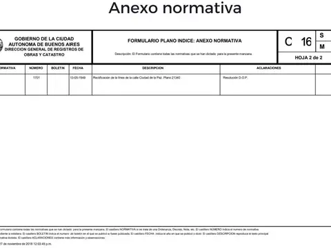 Terreno en Venta en Núñez, USD 665.000