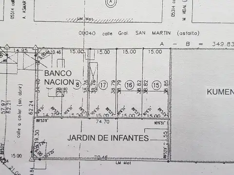 Gral San Martin 1800