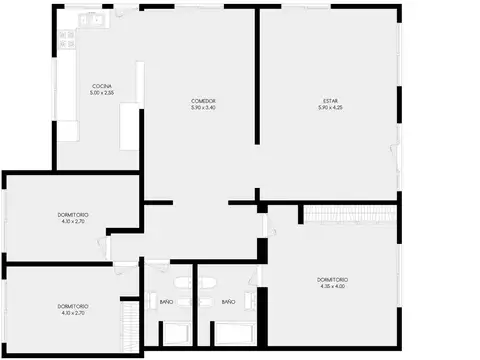 Casa en Venta de 3 dormitorios