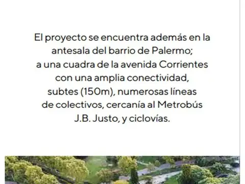 Departamento en Venta en Villa Crespo, USD 58.900