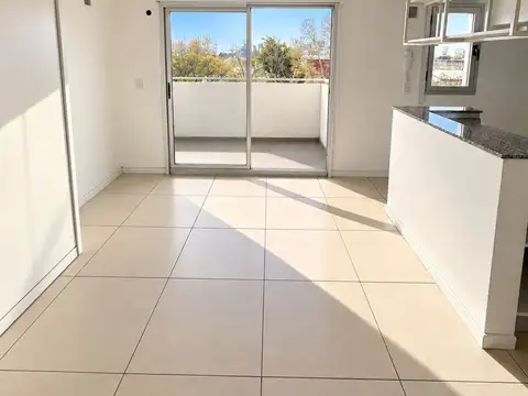 Monoambiente balcón, vista abierta y amenities