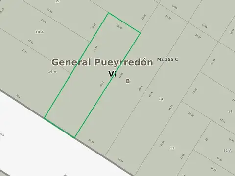 Terreno en Venta de 377,0 m2