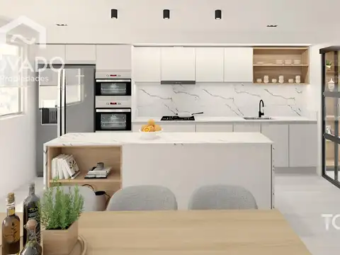 Departamento 4 ambientes con 3 baños