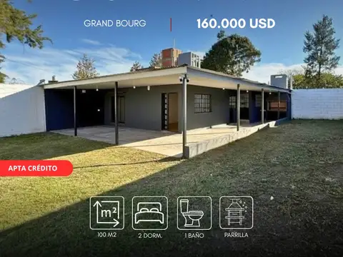 Casa en venta de 2 dormitorios APTA CRÉDITO en Grand Bourg, Salta
