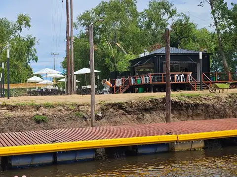 Lote venta en barrio privado nautico Albardon San Fernando seguridad  bar playa despensa