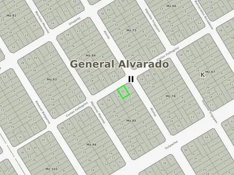 Terreno en Venta en Miramar, USD 7.500