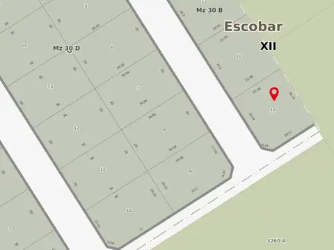 Terreno en venta en Escobar, a 5' del centro!
