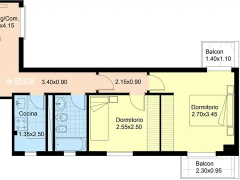 Departamento en Alquiler en Barrio Norte, $ 620.000