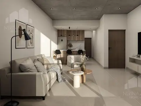 Departamento 2 ambientes con 1 baño